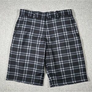 Snake Eyes Plaid Golf Shorts Mens Size 30